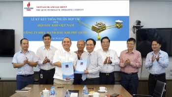 Hội Dầu khí Việt Nam ký kết thỏa thuận hợp tác với Công ty Điều hành Dầu khí Phú Quốc