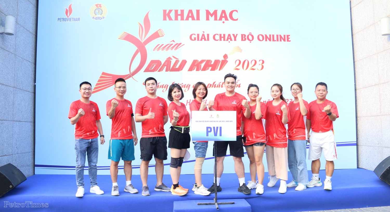 Công đoàn Dầu khí Việt Nam khai mạc giải Chạy bộ online Xuân Dầu khí lần thứ II năm 2023