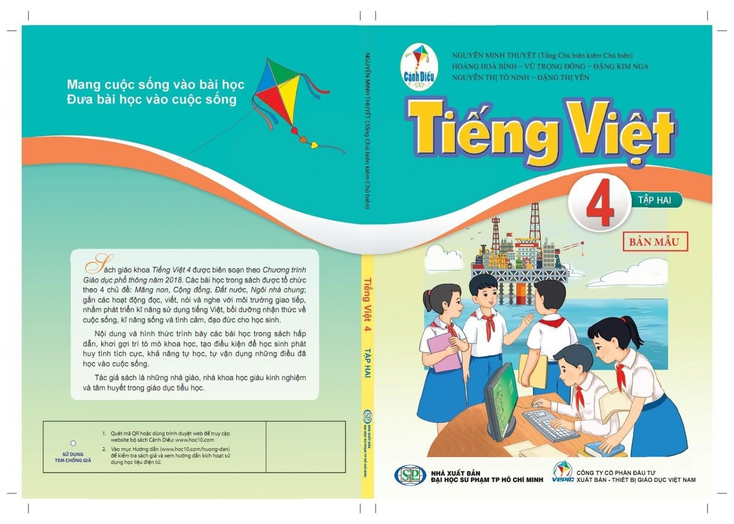 Cô giáo Vũng Tàu trả “Người giàn khoan” vô sách giáo khoa