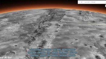 Chiêm ngưỡng bề mặt Sao Hỏa với chất lượng 3D giống Google Earth