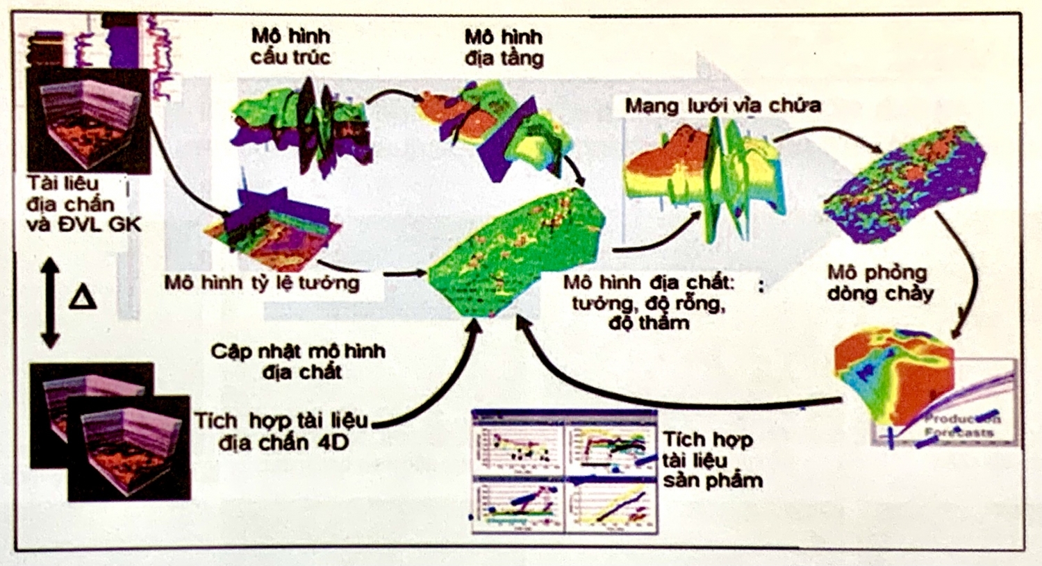 Minh giải đặc điểm vỉa chứa