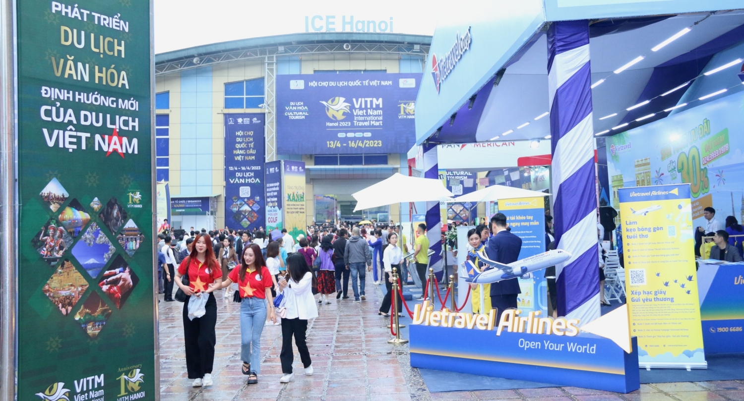 Hơn 60.000 du khách tham gia Hội chợ Du lịch quốc tế Việt Nam 2023