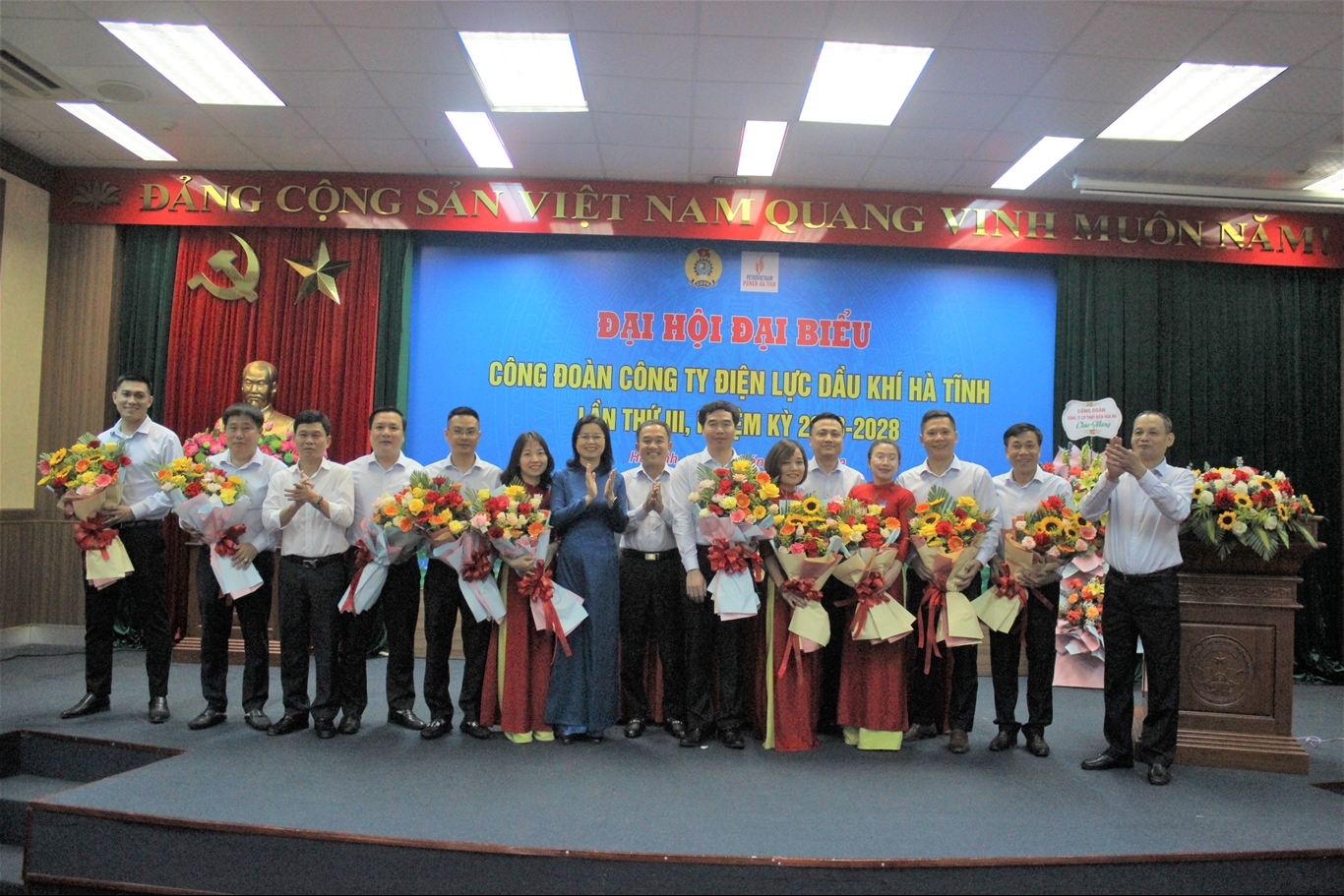 Công ty Điện lực Dầu khí Hà Tĩnh tổ chức Đại hội Đại biểu Công đoàn lần thứ III, nhiệm kỳ 2023-2028