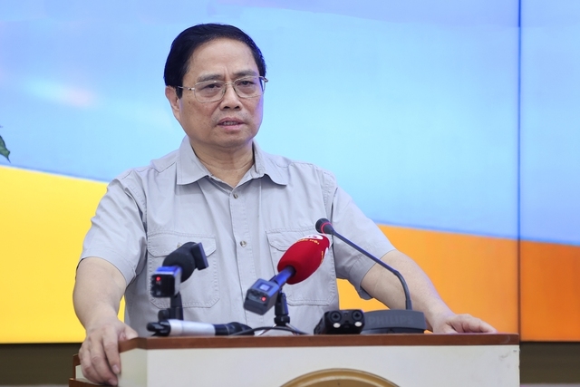 Thủ tướng Chính phủ Phạm Minh Chính chủ trì cuộc làm việc.
