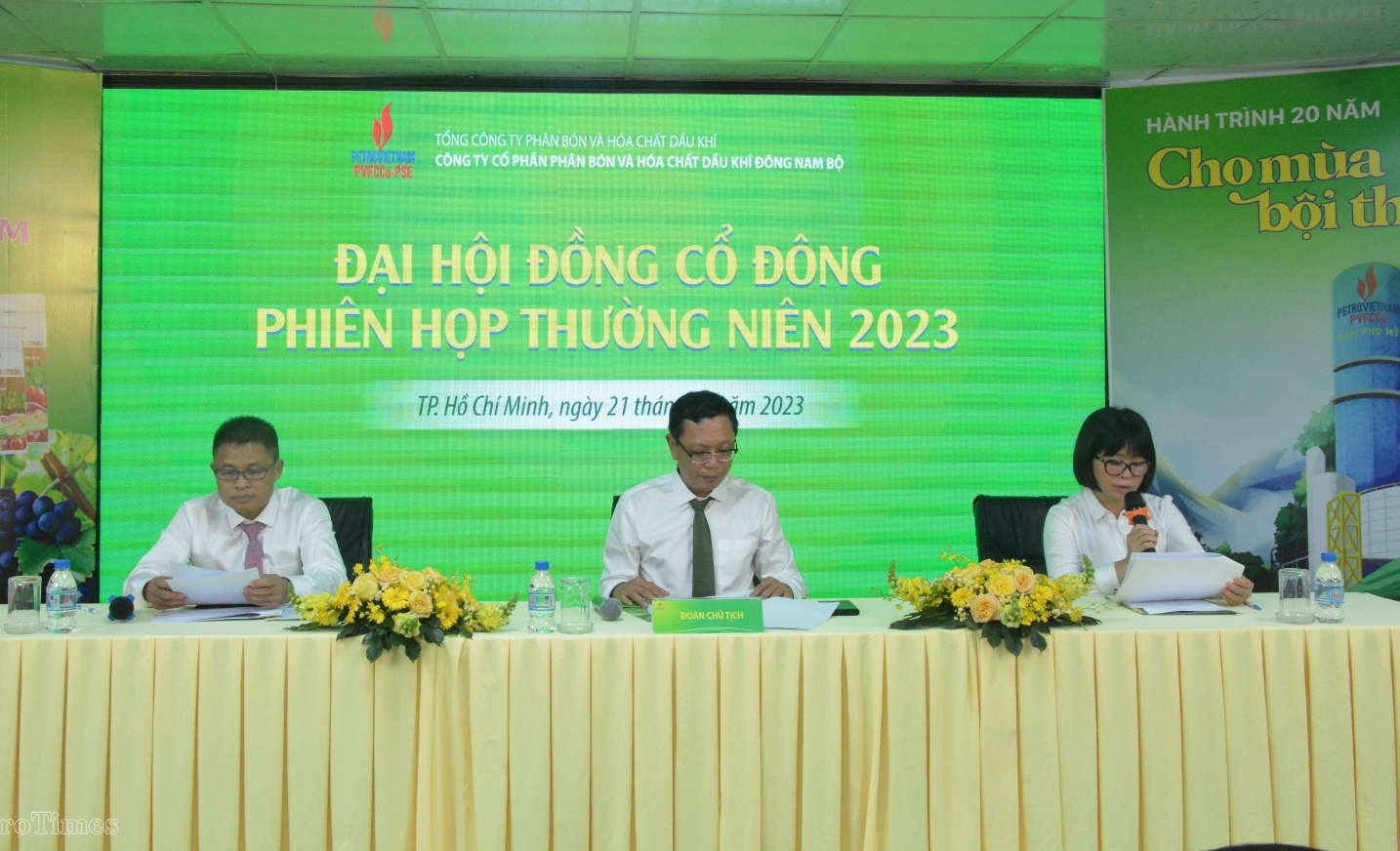 PVFCCo-PSE tổ chức thành công phiên họp Đại hội đồng cổ đông thường niên năm 2023