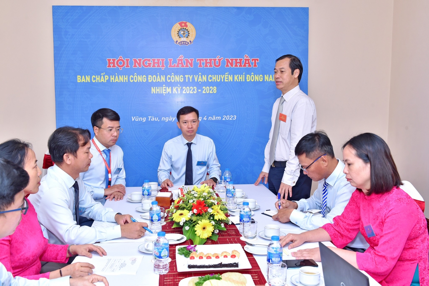 Cuộc họp lần thứ nhất BCH Công đoàn đã tín cử đồng chí Nguyễn Kim Ngọc – Ủy viên BCH Đảng bộ, Phó giám đốc KĐN giữ chức vụ Chủ tịch Công đoàn KĐN nhiệm kỳ 2023 – 2028