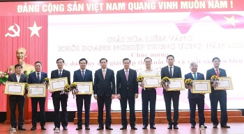 Đảng ủy Khối Doanh nghiệp Trung ương tổng kết và trao Giải Búa liềm vàng năm 2022