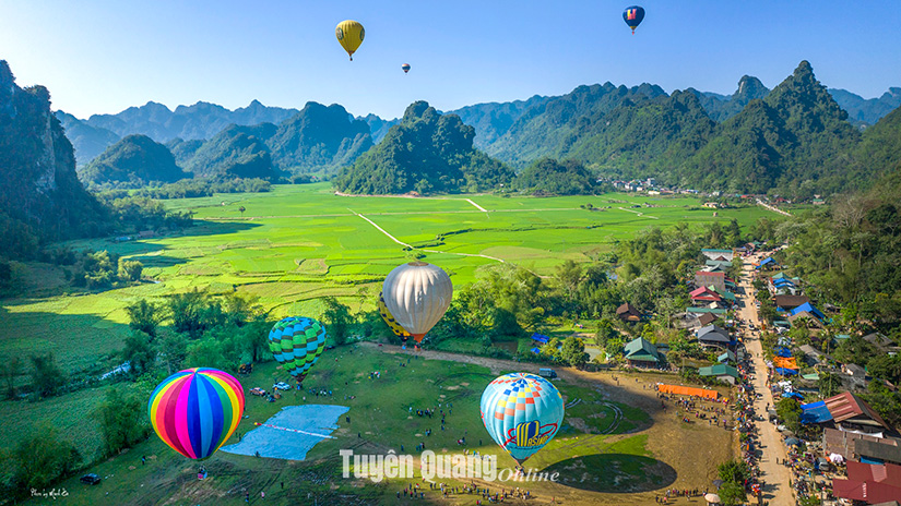 Tuyên Quang: Đảm bảo an toàn bay khinh khí cầu