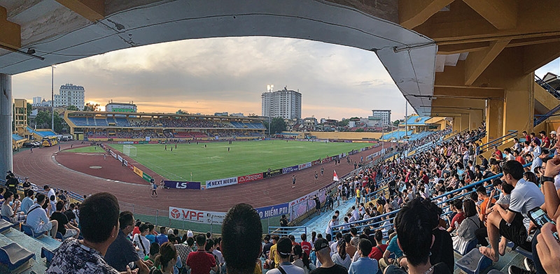 Sân Hàng Đẫy - Dấu ấn tình yêu bóng đá