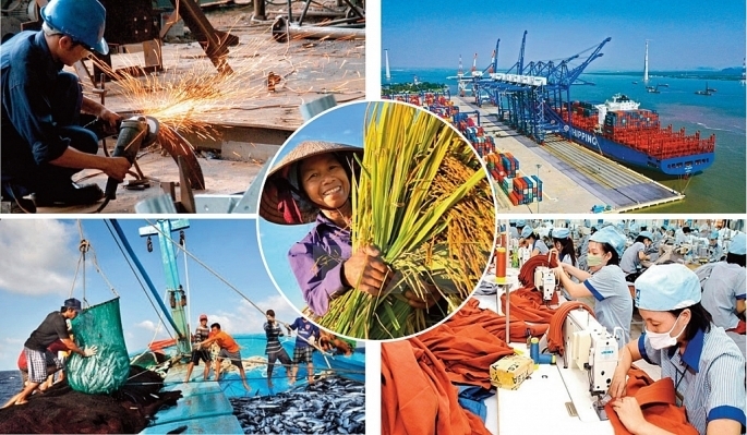 OECD dự báo kinh tế Việt Nam tăng trưởng 6,5% trong năm 2023. (Ảnh minh họa)