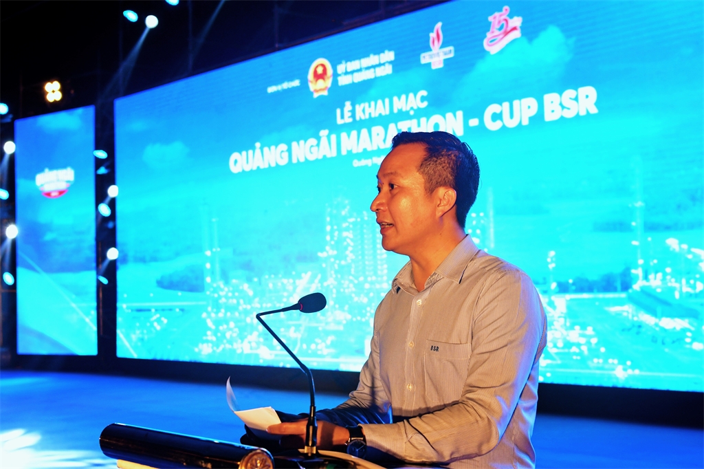 Khai mạc giải chạy marathon lớn nhất tỉnh Quảng Ngãi