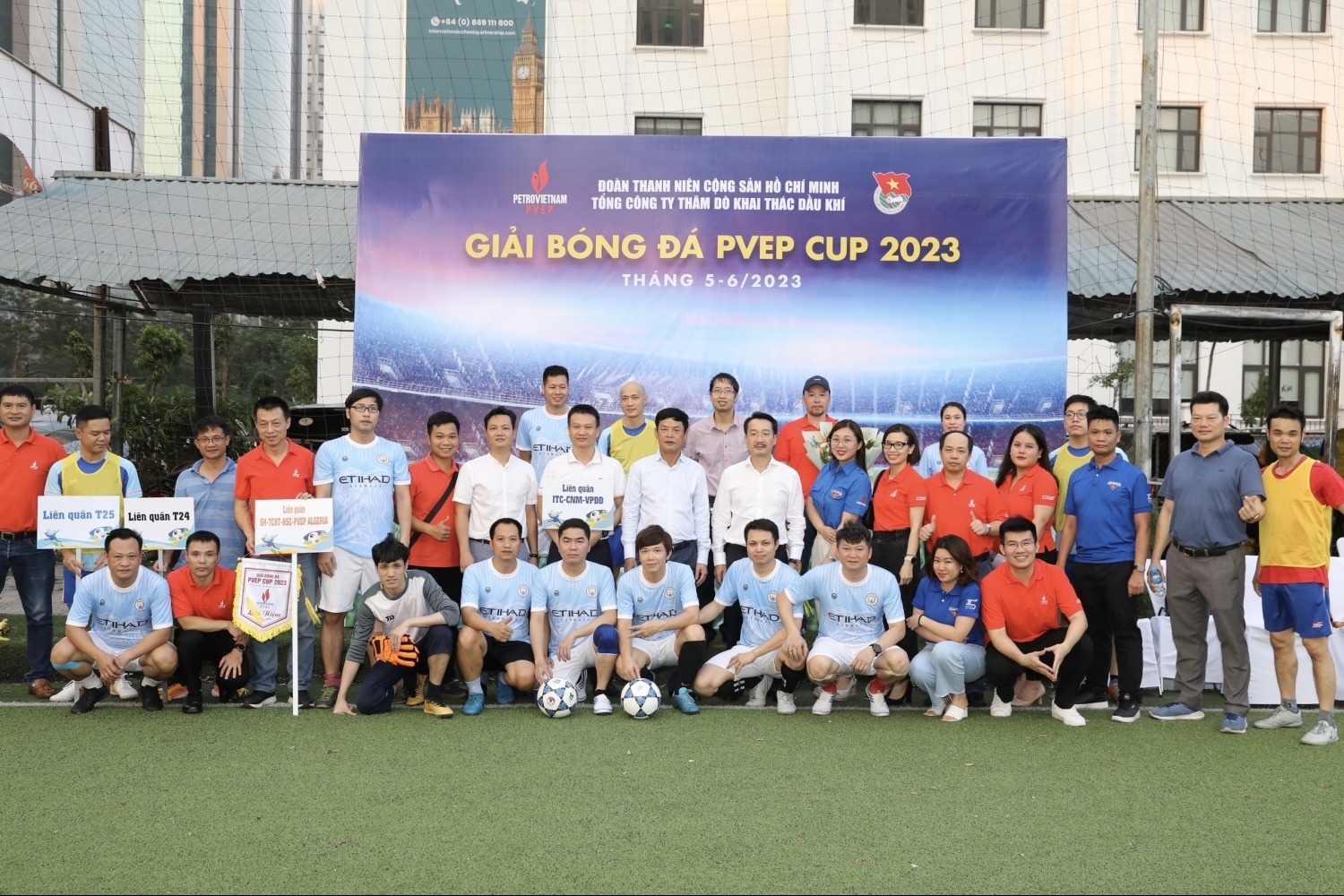 Khai mạc Giải bóng đá PVEP Cup 2023 khu vực phía Bắc