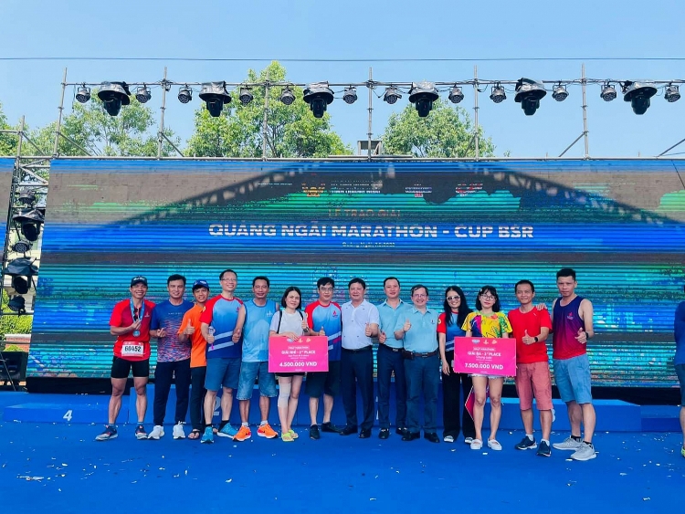 Đội PV Drilling đạt thành tích cao tại giải chạy “Quảng Ngãi Marathon - Cup BSR 2023”