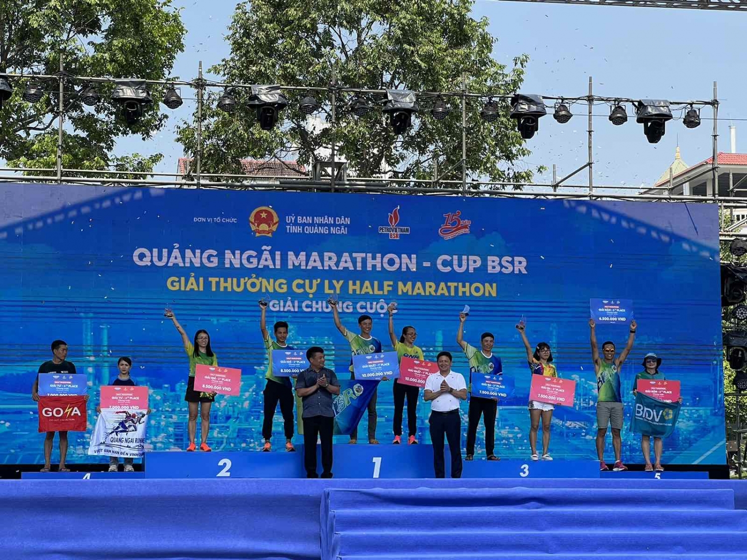 Đội PV Drilling đạt thành tích cao tại giải chạy “Quảng Ngãi Marathon - Cup BSR 2023”