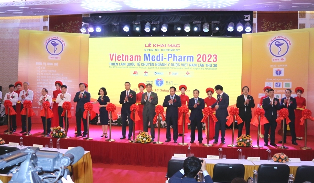 Vietnam Medi - Pharm 2023: Nhiều giải pháp công nghệ, khoa học kỹ thuật tiên tiến ngành y dược Vietnam Medi - Pharm 2023: Nhiều giải pháp công nghệ, khoa học kỹ thuật tiên tiến ngành y dược