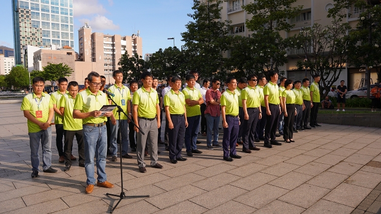 Công đoàn PV Drilling tổ chức Lễ báo công dâng Bác trước thềm Đại hội khóa VII