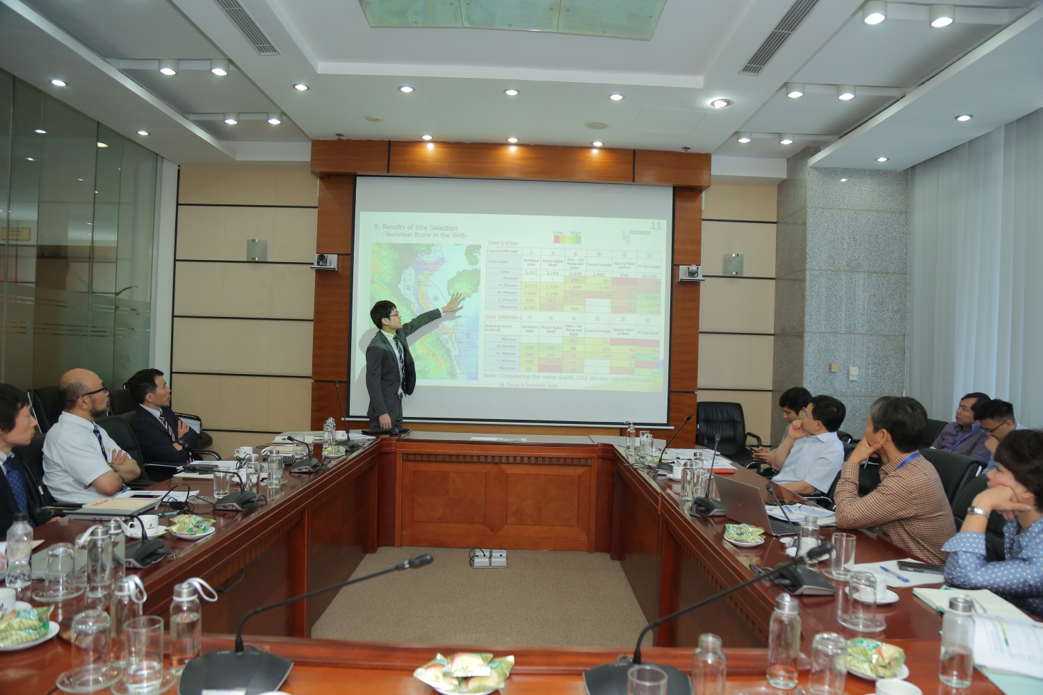 Petrovietnam, JOCMEC, VPI đánh giá kết quả hợp tác nghiên cứu tiềm năng lưu trữ CO2 tại các bể Dầu khí Việt Nam
