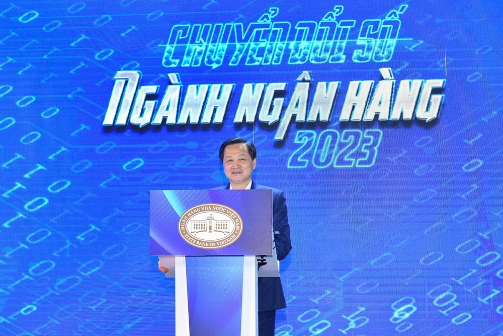 Phó Thủ tướng Lê Minh Khái phát biểu tại sự kiện.
