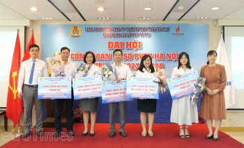 Công đoàn cơ sở PVEP Hà Nội tuyên dương tập thể có thành tích suất sắc trong phong trào sáng kiến sáng chế