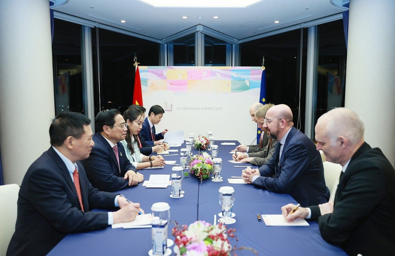 Các hoạt động của Thủ tướng Chính phủ nhân dịp tham dự Hội nghị G7 mở rộng