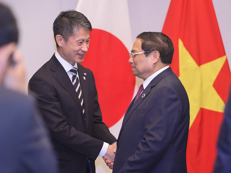 Thủ tướng Phạm Minh Chính tiếp Thống đốc tỉnh Hiroshima, Nhật Bản