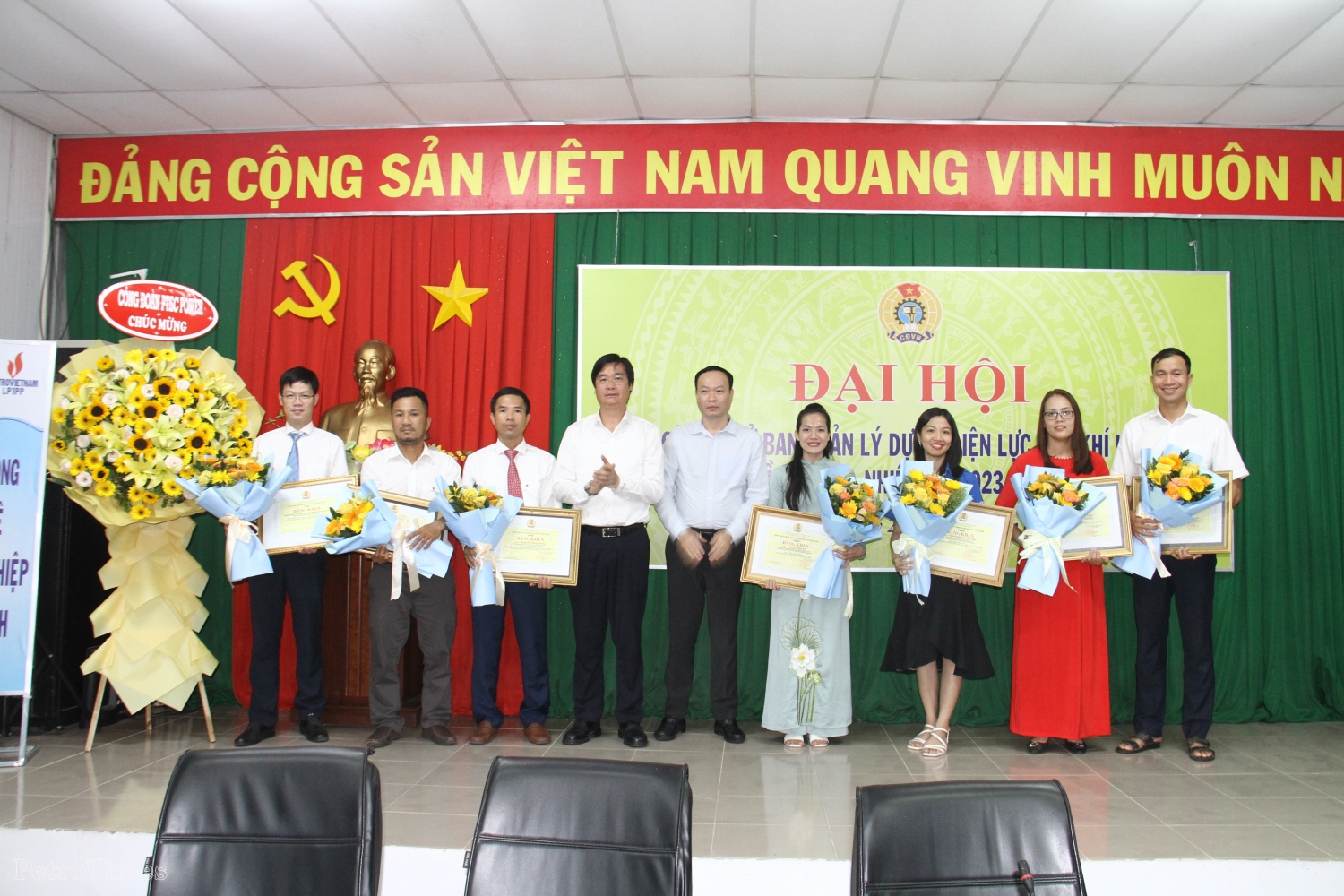 Công đoàn cơ sở Ban QLDA Long Phú 1 tổ chức thành công Đại hội lần thứ III, nhiệm kỳ 2023-2028