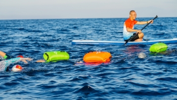 Gần 250 VĐV sẽ tranh tài ở giải bơi vượt biển tổ chức tại đảo Lý Sơn