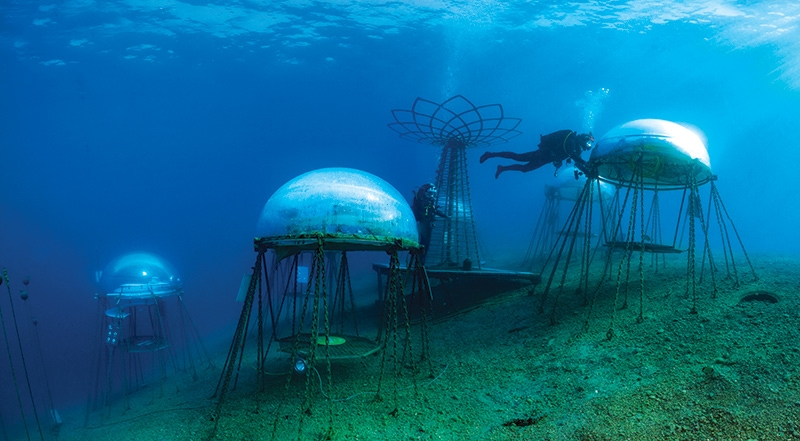Vườn nhà kính dưới biển đầu tiên trên thế giới