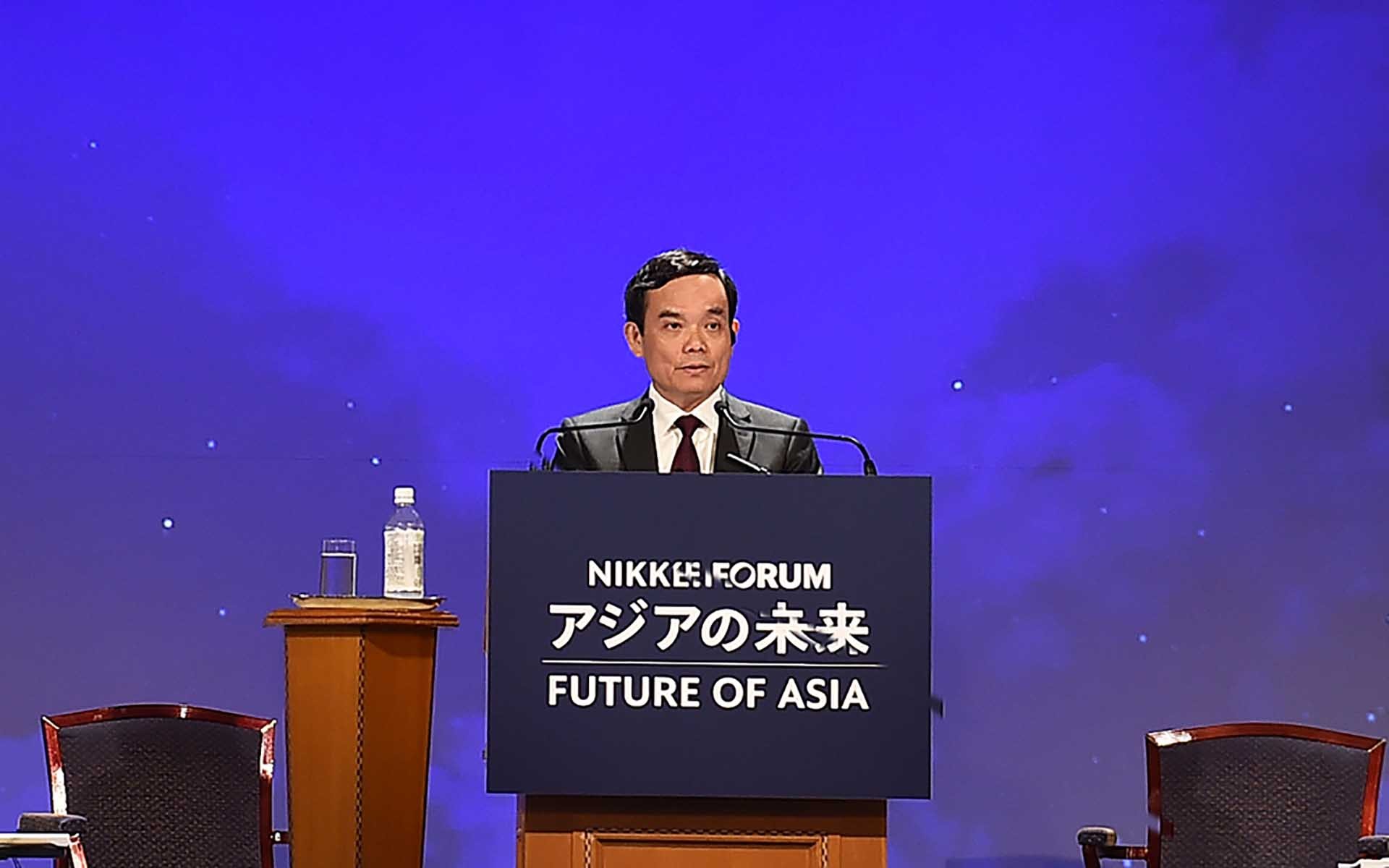 Phó Thủ tướng Trần Lưu Quang phát biểu tại Hội nghị Tương lai châu Á lần thứ 28.