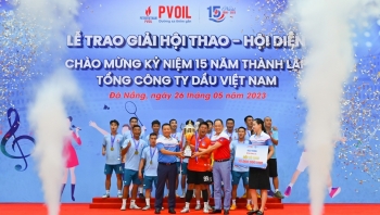 Tưng bừng Hội thao, Hội diễn chào mừng kỷ niệm 15 năm thành lập PVOIL