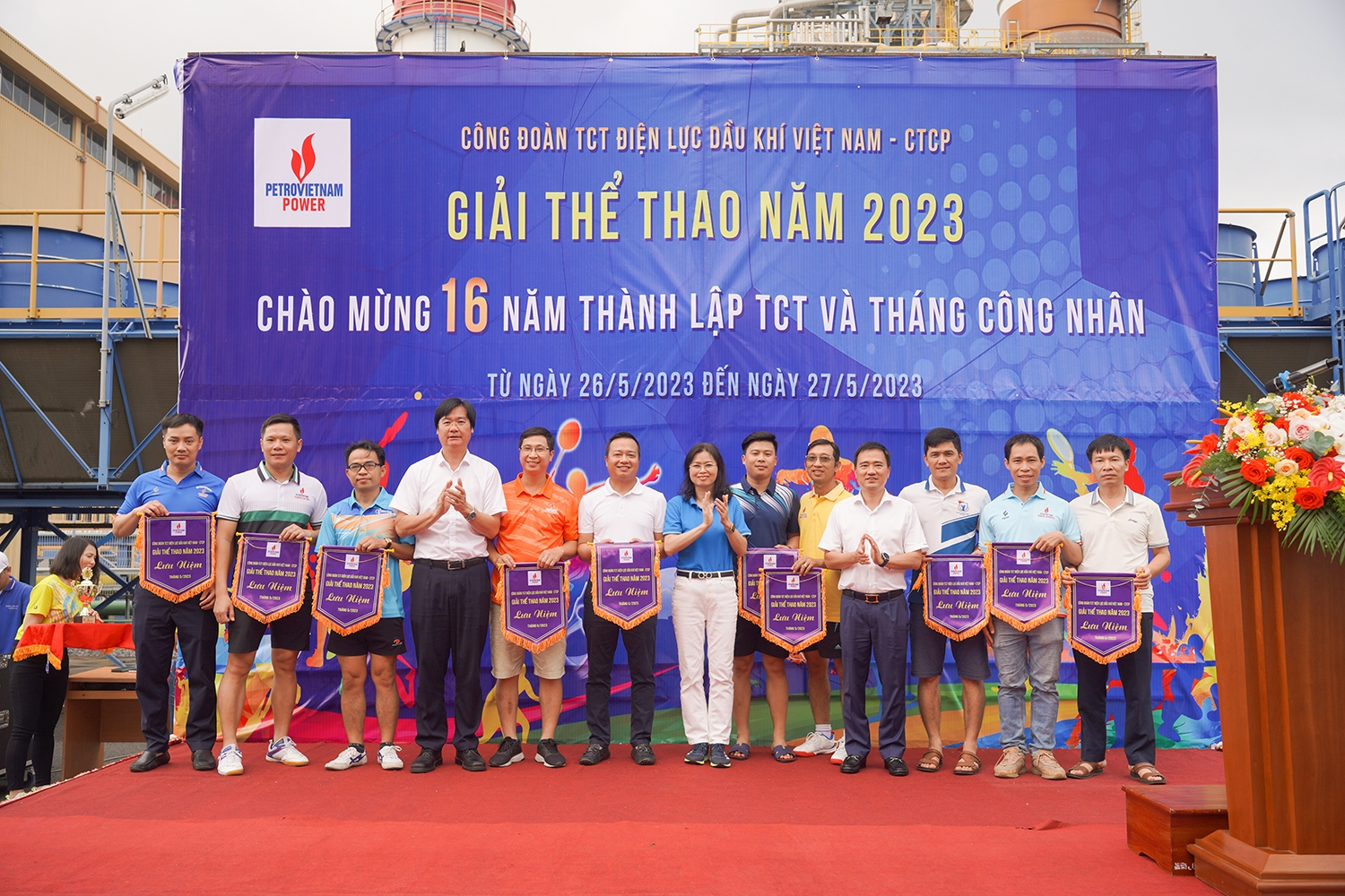 Sôi nổi Giải thể thao PV Power năm 2023