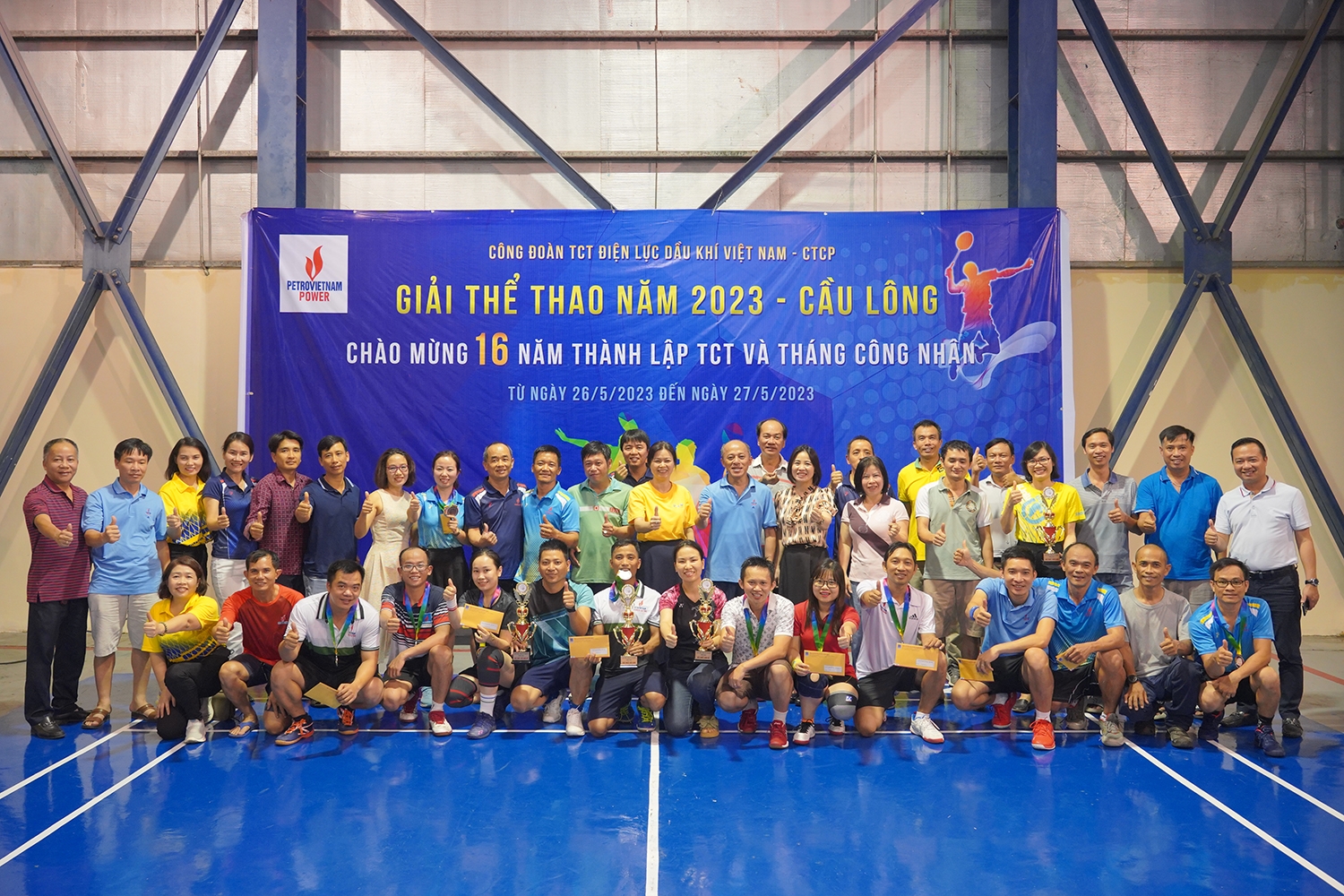 Sôi nổi Giải thể thao PV Power năm 2023 Sôi nổi Giải thể thao PV Power năm 2023