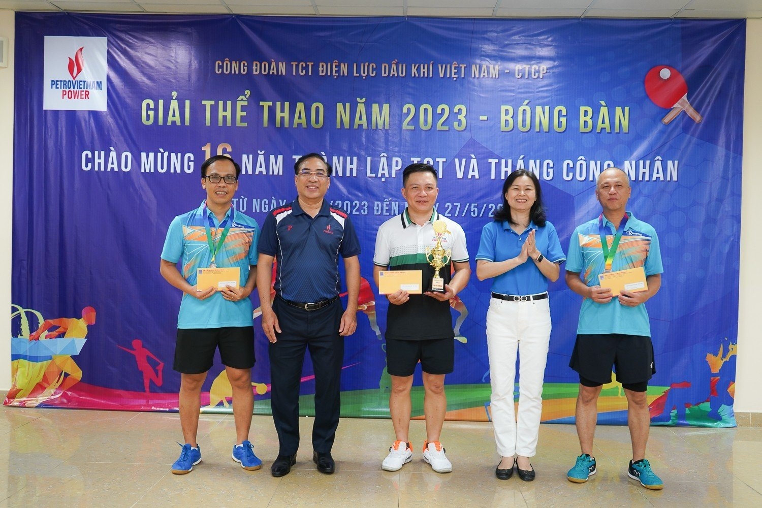 Sôi nổi Giải thể thao PV Power năm 2023 Sôi nổi Giải thể thao PV Power năm 2023