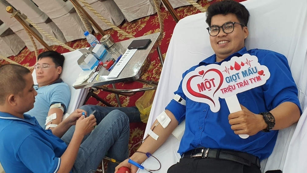 Ngày hội Hiến máu tình nguyện 2023 của tuổi trẻ PTSC - “Nhiệt huyết người dầu khí”