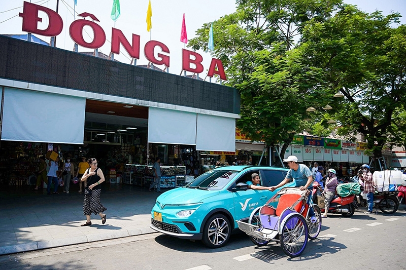 Taxi xanh SM ra mắt tại Huế, ưu đãi lên đến 50% giái trị chuyến đi