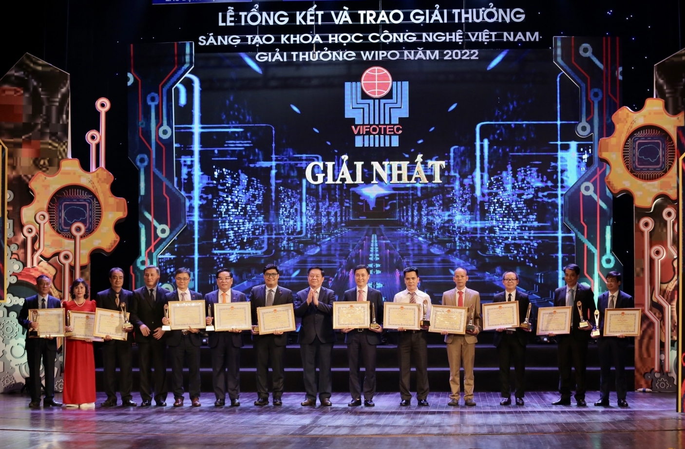 5 công trình khoa học ngành Dầu khí đạt giải thưởng VIFOTEC năm 2022