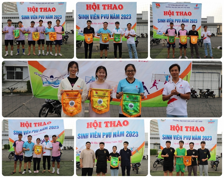 Dấu ấn Hội thao sinh viên PVU năm 2023 Dấu ấn Hội thao sinh viên PVU năm 2023