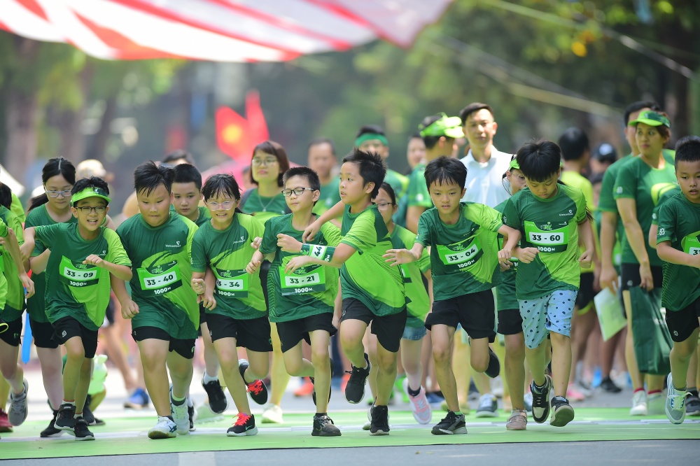 Giải chạy Vietcombank Let’s Run 2023 hưởng ứng Tháng hành động vì trẻ em