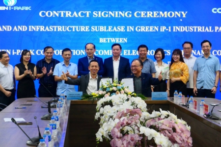 Công ty TNHH Compal Electronics Việt Nam chính thức ký kết hợp tác đầu tư vào KCN Liên Hà Thái