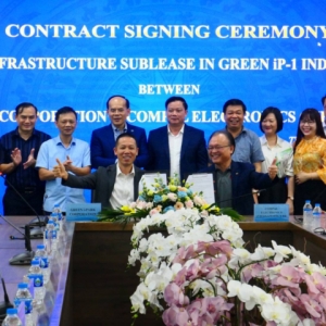Công ty TNHH Compal Electronics Việt Nam chính thức ký kết hợp tác đầu tư vào KCN Liên Hà Thái