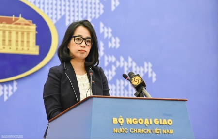 Việt Nam phản ứng về hoạt động của nhóm tàu khảo sát Hướng Dương Hồng 10 của Trung Quốc
