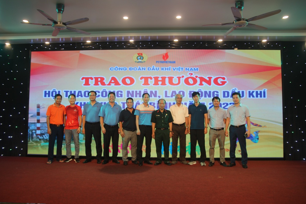 NMNĐ Thái Bình 2 tổ chức Hội thao Công nhân lao động Dầu khí khu vực Thái Bình năm 2023