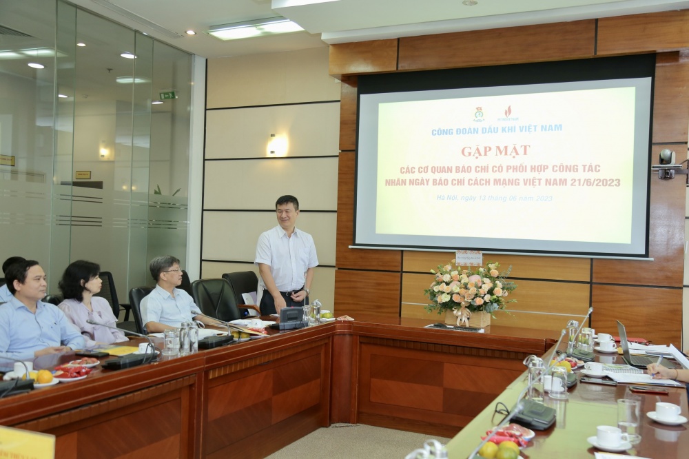 Công đoàn Dầu khí Việt Nam gặp mặt các cơ quan báo chí, truyền thông