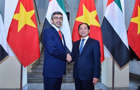 Việt Nam là đối tác quan trọng tại khu vực Đông Nam Á của UAE