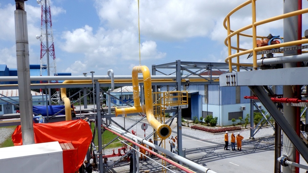 Hoàn thành bảo dưỡng sửa chữa hệ thống đường ống khí Hàm Rồng - Thái Bình năm 2023