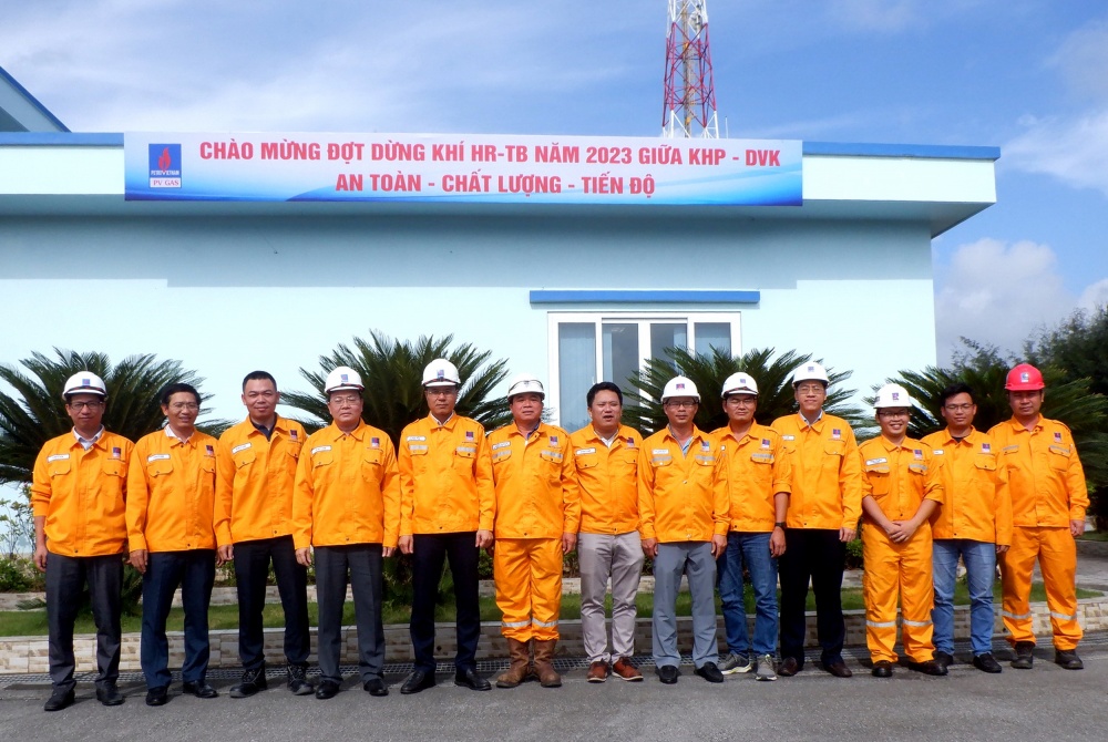 Hoàn thành bảo dưỡng sửa chữa hệ thống đường ống khí Hàm Rồng - Thái Bình năm 2023