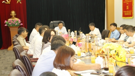 Tổng Giám đốc Petrovietnam Lê Mạnh Hùng làm việc với PVCFC về Kế hoạch 5 năm giai đoạn 2021-2025