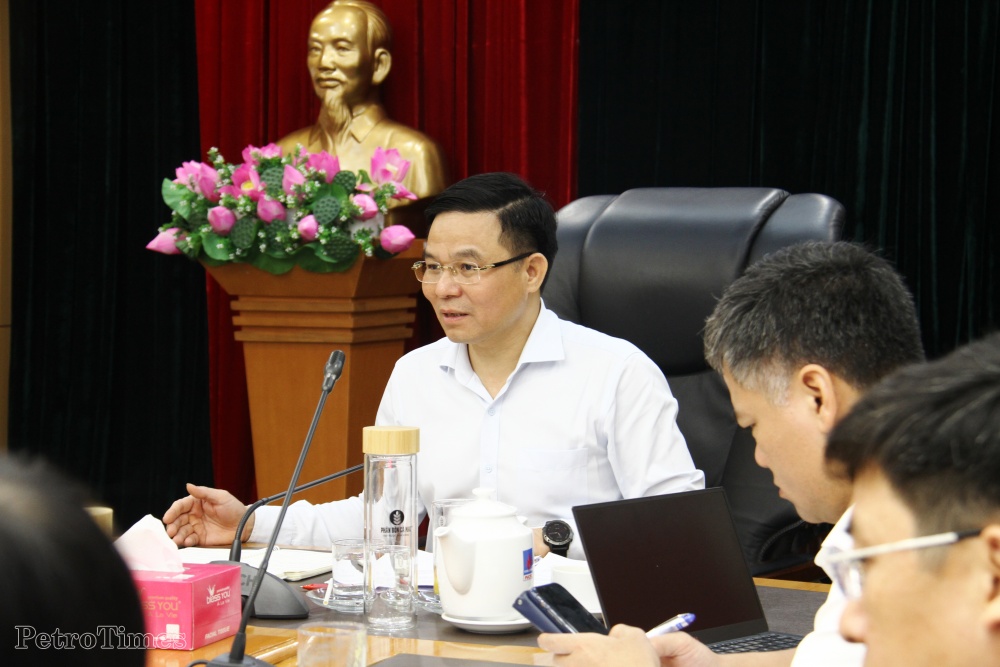 Tổng Giám đốc Petrovietnam Lê Mạnh Hùng làm việc với PVCFC về Kế hoạch 5 năm giai đoạn 2021-2025