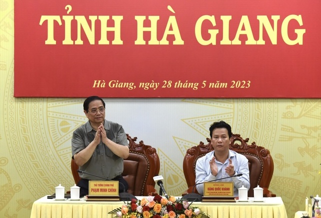 Kết luận của Thủ tướng Chính phủ Phạm Minh Chính tại buổi làm việc với lãnh đạo tỉnh Hà Giang