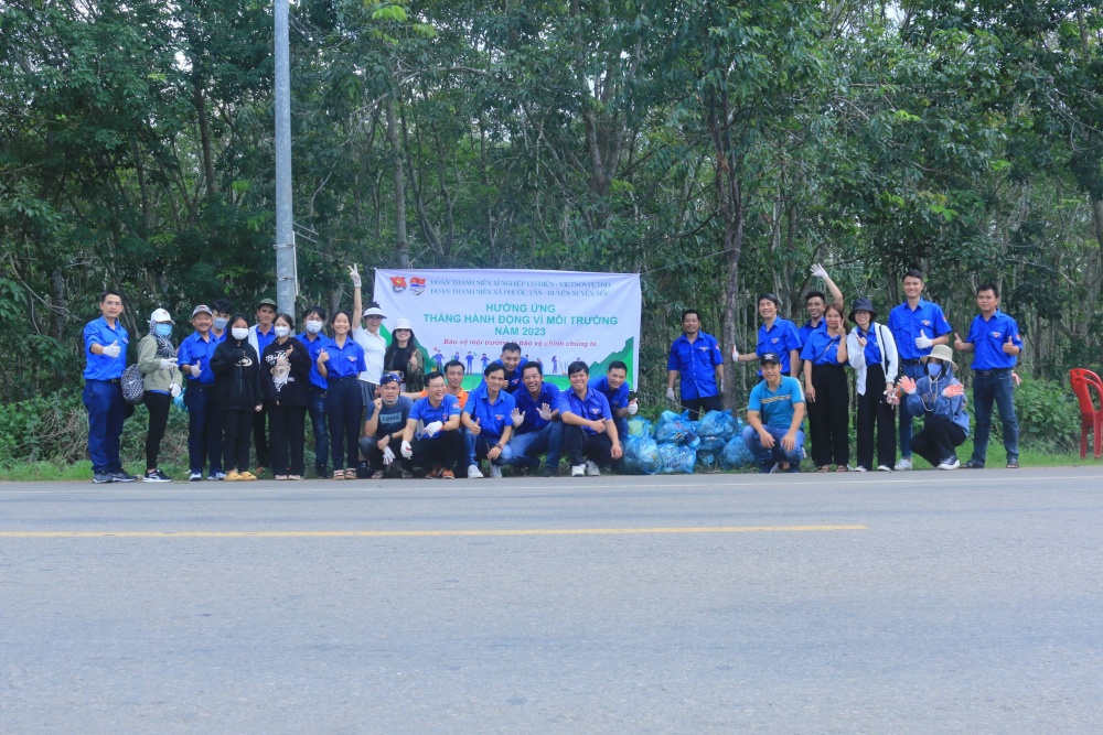 Đoàn thanh niên Xí nghiệp Cơ điện tổ chức chuỗi hoạt động thiện nguyện, bảo vệ môi trường